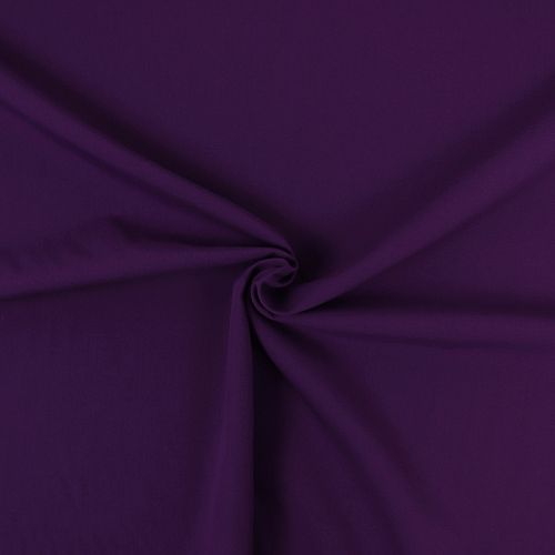 Uni Bio Popeline violett von Amandine Cha