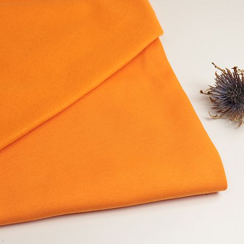 Bio Softsweat in orange von Stoffonkel