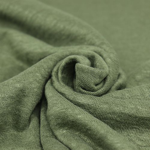 Fine Linen Knit in Olive Green von Mind the MAKER