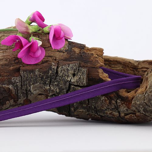 Bio Paspel Violett aus 100% Bio-Baumwolle AMANDINE CHA