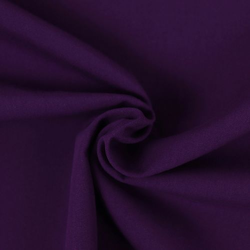 Uni Bio Popeline violett von Amandine Cha