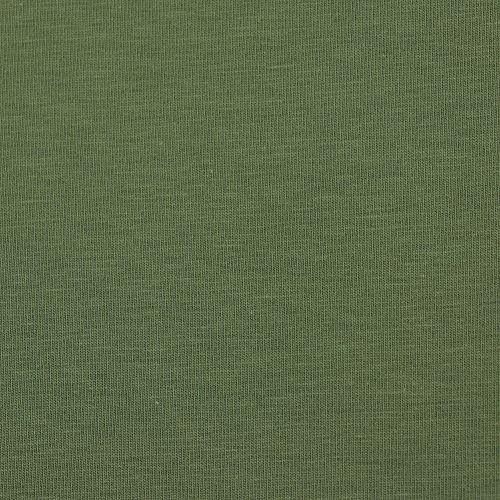Organic Single Stretch Jersey in Olive Green von mind the MAKER