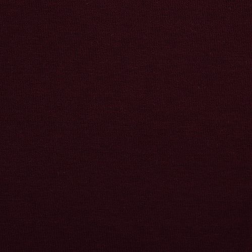 Bio Sommersweat French Terry uni dunkelbordeaux