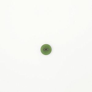 Bio Knopf Echt Steinnuss 12mm grün Olive satin matt