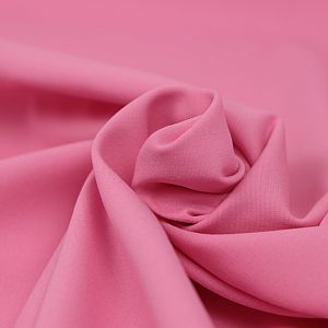 Uni Bio Popeline Candy Cotton in Soft Pink von Verhees