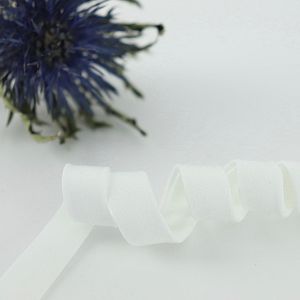 Bio Schrägband Weiß aus 100% Bio-Baumwolle AMANDINE CHA