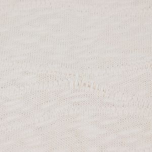Organic Slub Jacquard Knit in Creamy White von mind the MAKER