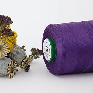 Nähgarn Violett 100% Bio Baumwolle Scanfil 5000m Kone